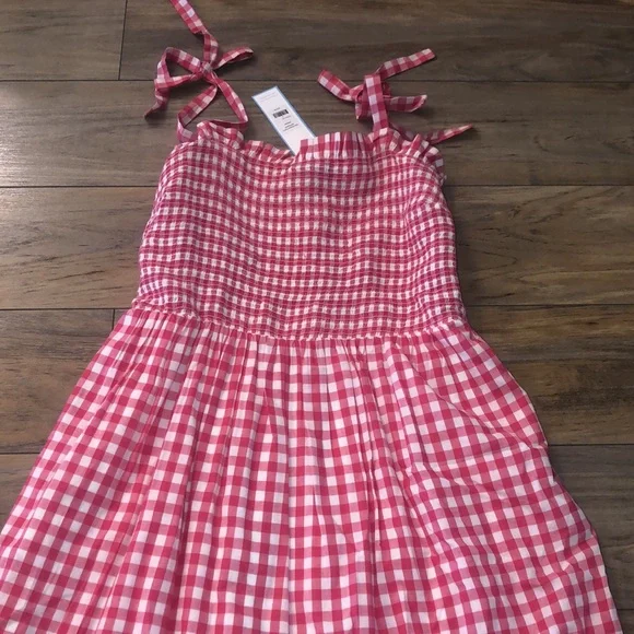 Draper a James Taylor smocked dress in multi gingham sundress - Picture 2 of 6